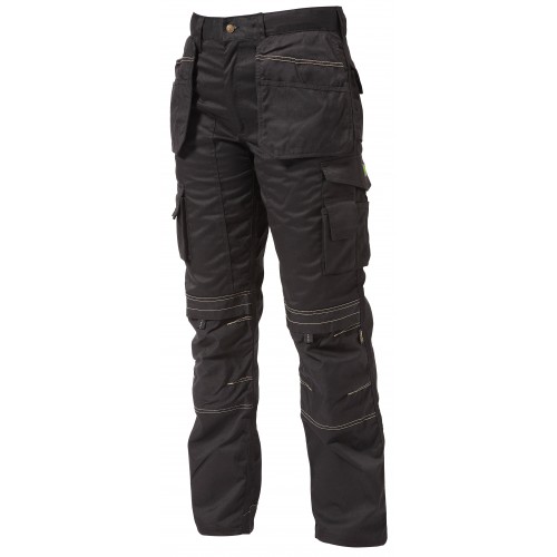 Apache APKHT Cargo Holster Trousers With Kneepad Pockets Black